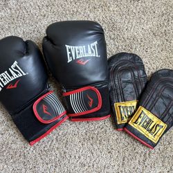 Everlast boxing gloves