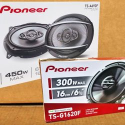 Pioneer Car Speakers 2 Sets 6 1/2" 2-Way & 6x9" 4-Way Coaxial Speaker System 750 Watts Package 🚨 Payment Options Available 🚨 No Credit Needed 🚨 