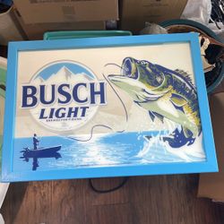 Busch Light sign 