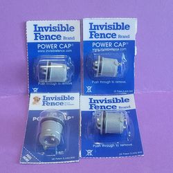 Lot of 4 Invisible Fence New Power Cap Batteries for R21/R22/R51/Microlite.