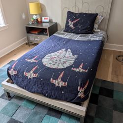 Crate & Barrel Wren Twin Bed