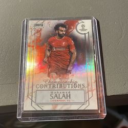 2021-22 Stadium Club Chrome UCL - Mohamed Salah Championship Contributions