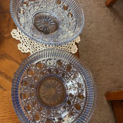 Vintage Pink Depression Glass "Miss America" by Anchor Hocking Relish Dish