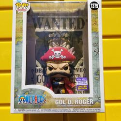 Gol D Roger Wanted Poster Funko Pop