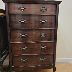Antique Clothes Shelf