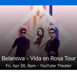 Belanova Ticket 