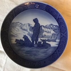 1978 Royal Copenhagen Plate