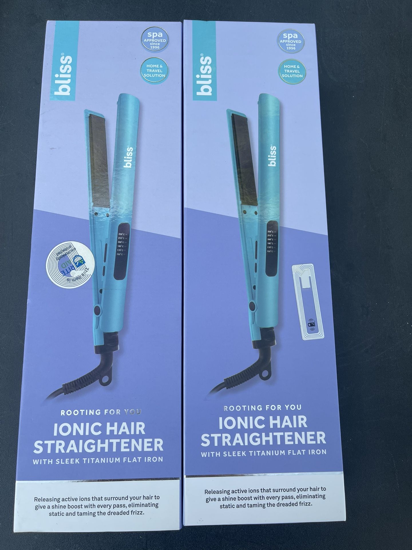 Brand New Bliss Hair Straightener 