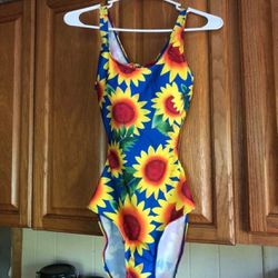 Sunflower One Piece Swimsuit