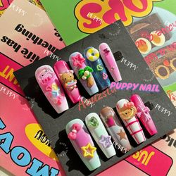 Get Cute & Stylish with Hello Kitty-Inspired Press-On Nails!
