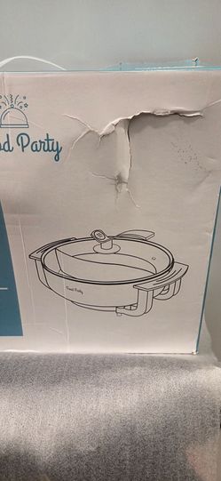 Food Party Electric Skillet in Box