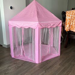 Girl Tent Pink Play Toy
