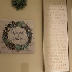 Home Canvass Wall Decor 
