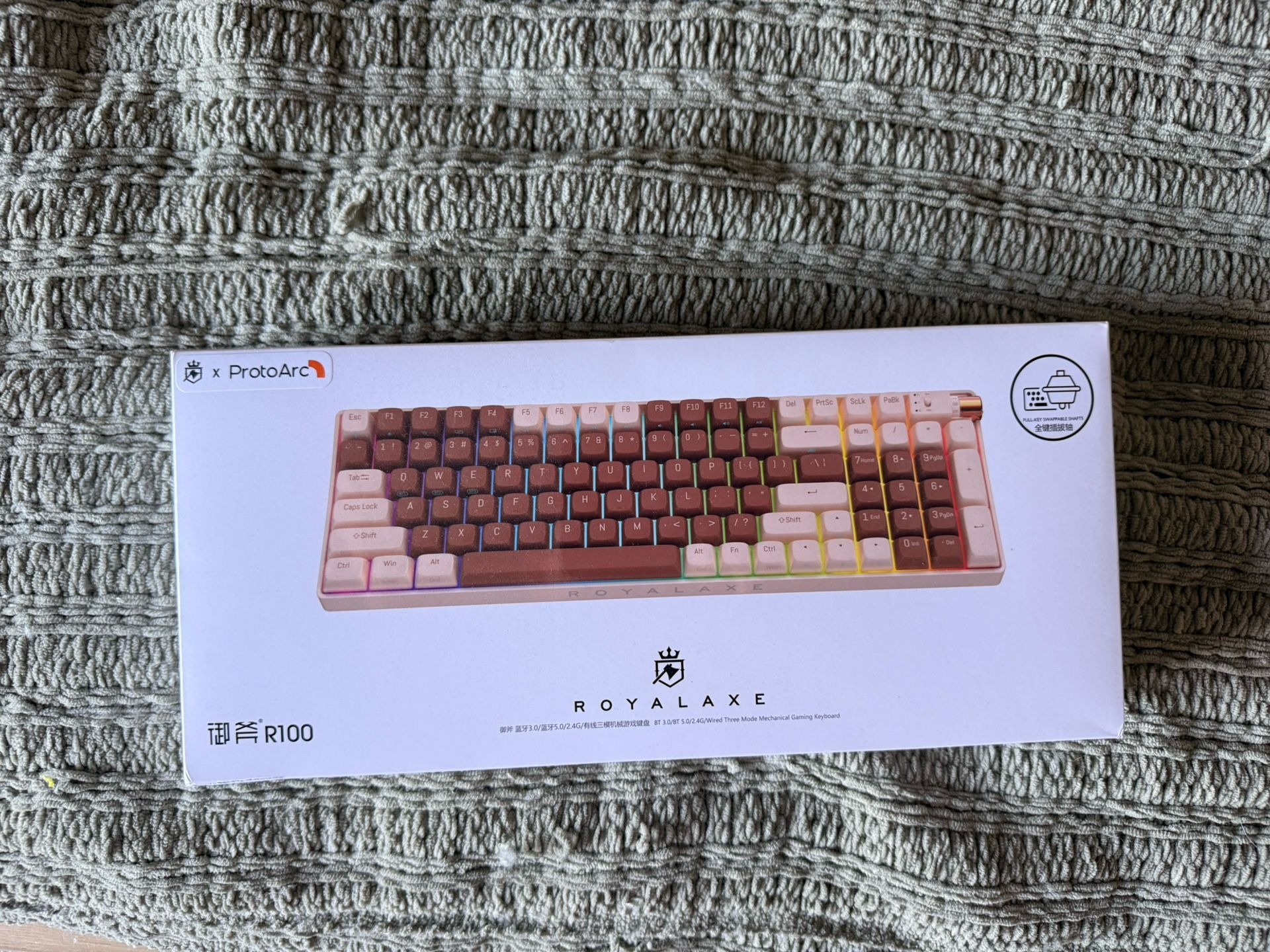ProtoArc 100key RGB Mechanical Keyboard