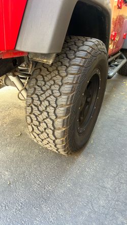 Rims And Tires 33x12 All-Terrain