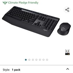 Logitech Wireless mouse and keyboard 