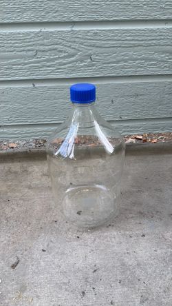Pyrex 5L glass screw top bottle