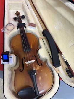 Made in Czechoslovakia 3/4 Size Violin Stradivarius Copy $250 Firm