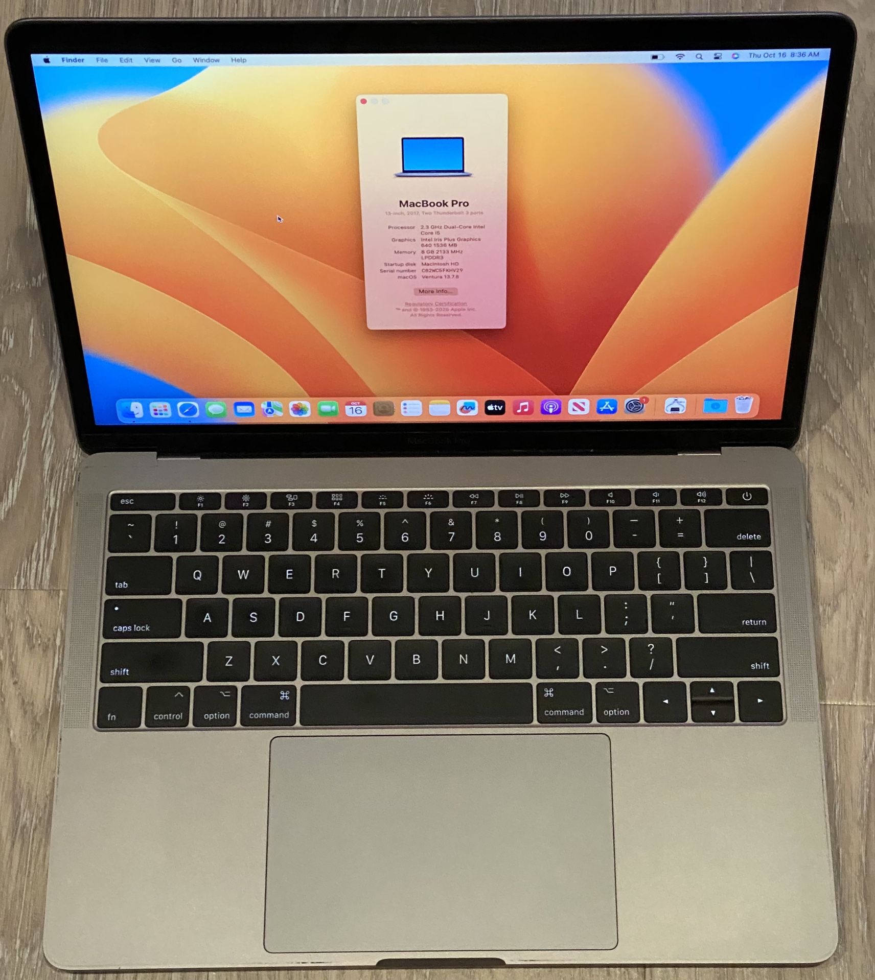 2017 13” MacBook Pro