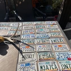 Motorcycle License Plates