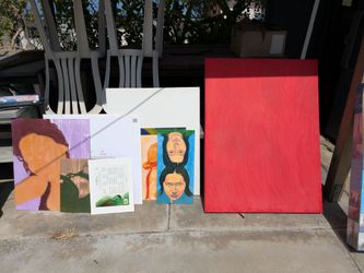 Canvas & Oil Paint