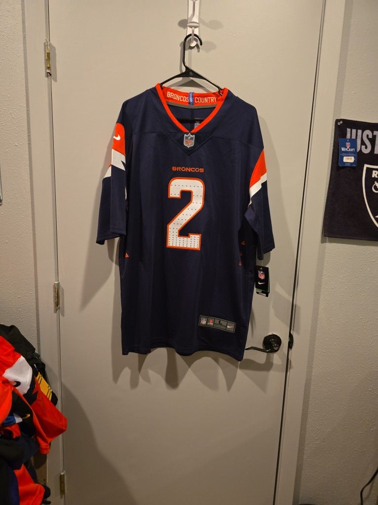 Denver Broncos Patrick Surtain Jersey Brand New Stitched Size Large