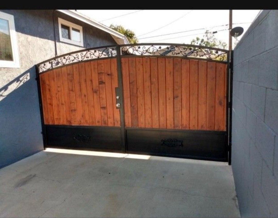 Iron Wood Gates