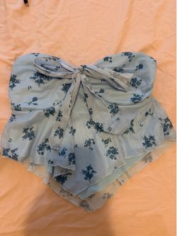 Flowy tube top
