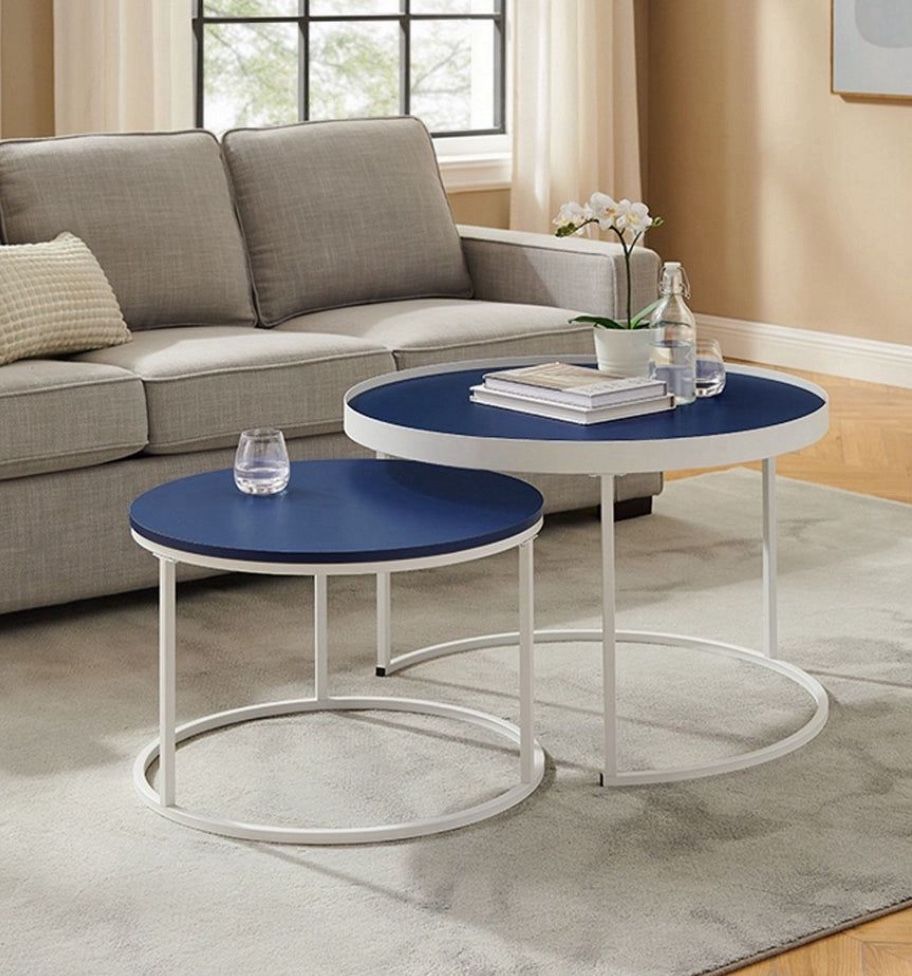 New Round Modern Nesting Coffee Tables