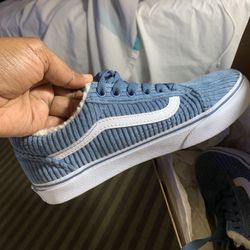 Vans Jean Color/ Blue With Faux Fur Inside 