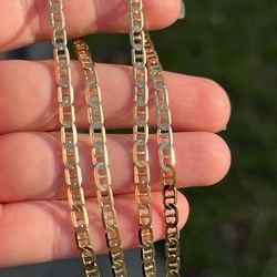 Brand New Solid 10k Gold Chain! 21” Long & 11 Grams!