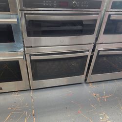 GE 30 Inch Combination Wall Oven JT3800SHSS Microwave Oven 