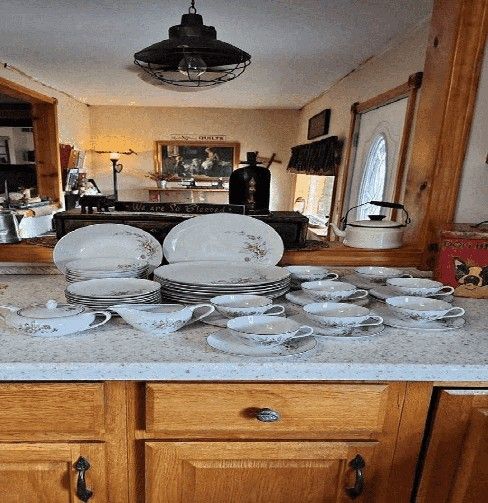 Old-Fashioned Dish Set Timeless Beauty for Your Kitchen result into