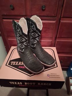 Men's Western Premium Boots - 9.5