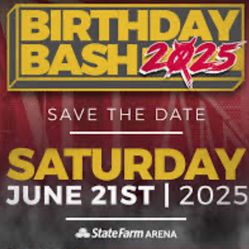 Birthday Bash 2025 floor tickets 