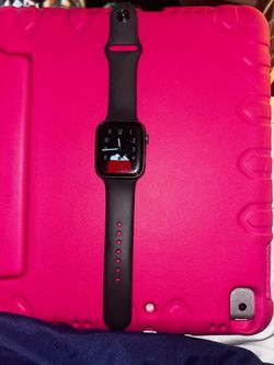Apple Watch Series 5 with Black Sport Band