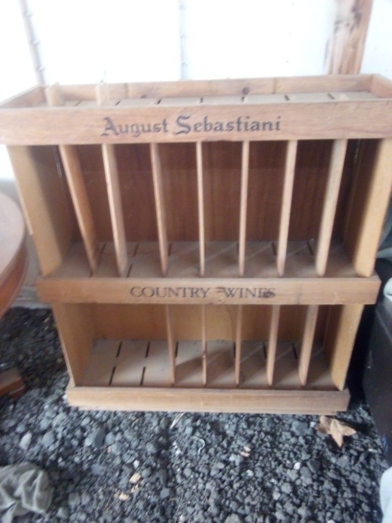 Wooden Wine Rack