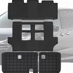 Floor Mats & Trunk Mats for 2011-2017 Honda Odyssey, TPE All Weather Protection