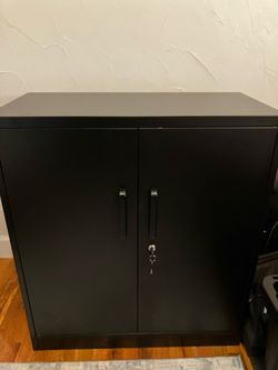 Locking Storage Cabinet