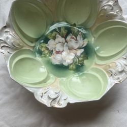 Beautiful Hand Painted Bowl From Prussia (date Unknown)