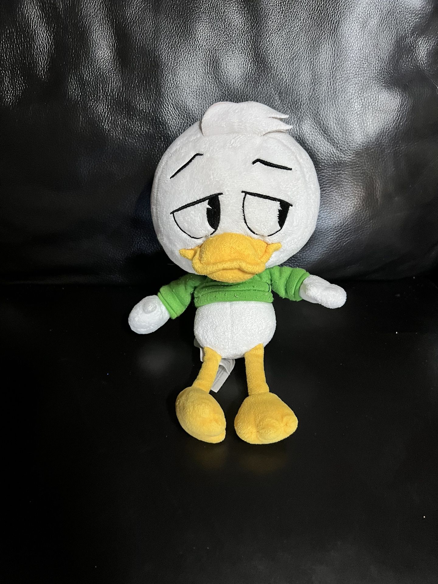 10" Disney Store Duck Tales Louie Plush Stuffed animal plushie doll Toy Green RA