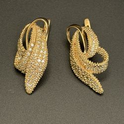 14kt Rose Gold Earrings 