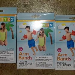 5 Boxes Of Arm Bands For Swimming 