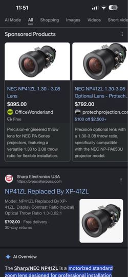 Nec lens
