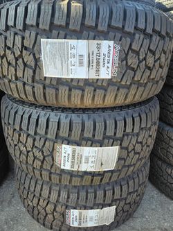 33x12.50r20 !!! ARISUN AGGRESSOR LT A/T !!! $680 LAS 4 LLANTAS MONTADAS Y BALANCEO INCLUIDO 👌