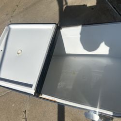 rolling stainless steel patio cooler 