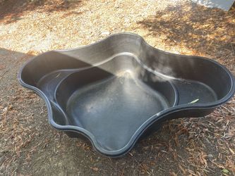 Outdoor rubber tub