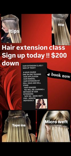 Hair Extension Class