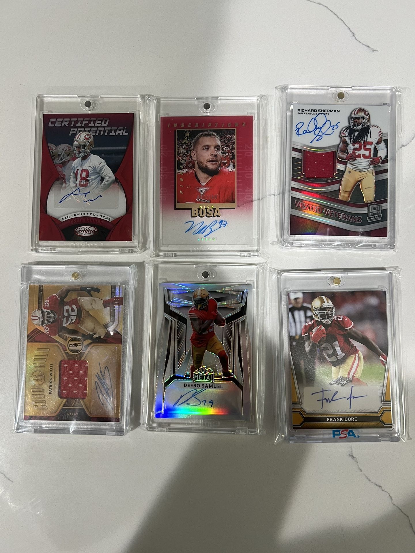 49ers NFL Football Trading Cards