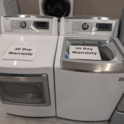 LG Washer and Dryer set Mega capacity
